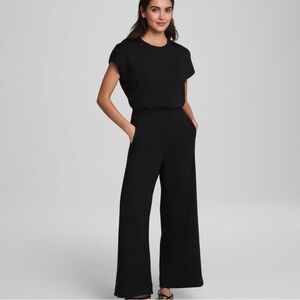 SPANX Elegant Black Jumpsuit sz Large
